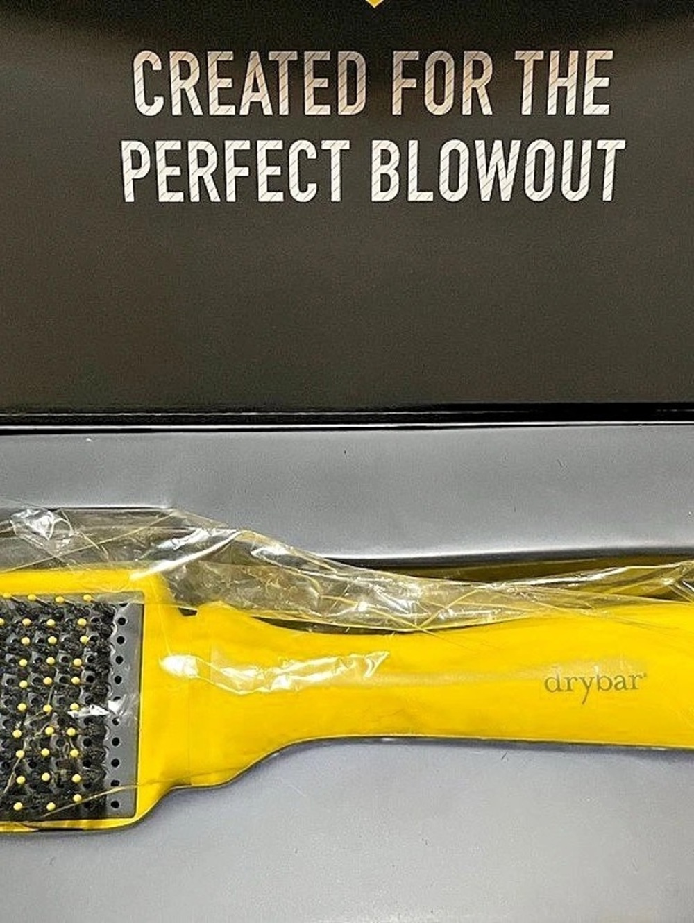 Drybar The Smooth Shot Hair Dryer Brush Yellow NWT